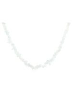 Natural Crystal Aquamarine Semi Precious Stone Necklace Hormone Growth - Image 2