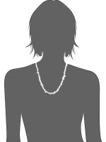 Natural White Quartz Healing Crytal Semi Precious Stone Chips Necklace - Image 3