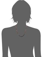 Original Healing Reiki Crystal Tourmaline Semi Precious Stone Necklace - Image 3