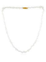 Genuine Healing Rainbow Moonstone Crystal Semi Precious Stone Necklace