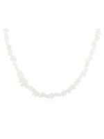 Genuine Healing Chakra White Chips Agate Semi Precious Stone Necklace - Image 2
