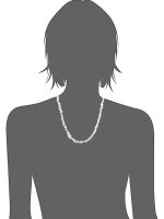 Genuine Healing Chakra White Chips Agate Semi Precious Stone Necklace - Image 3