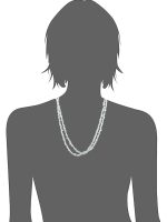 Genuine Reiki Healing Crystal Aquamarine Semi Precious Stone Necklace - Image 3