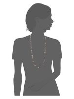 Genuine Reiki Chakra Healing Black Agate Semi Precious Stone Necklace - Image 3