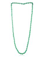 Genuine Crystal Aventurine Semi Precious Stone Necklace For Creativity