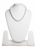 Genuine 10 Mm See Shell Pearl Reiki Crystal Chakra Gemstone Necklace