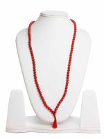 Genuine Red Jasper Pearl Reiki Crystal Chakra Gemstone Peace Necklace