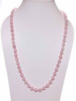 Beautiful Rose Quartz Powerful Energy Semi Precious Stone Necklace