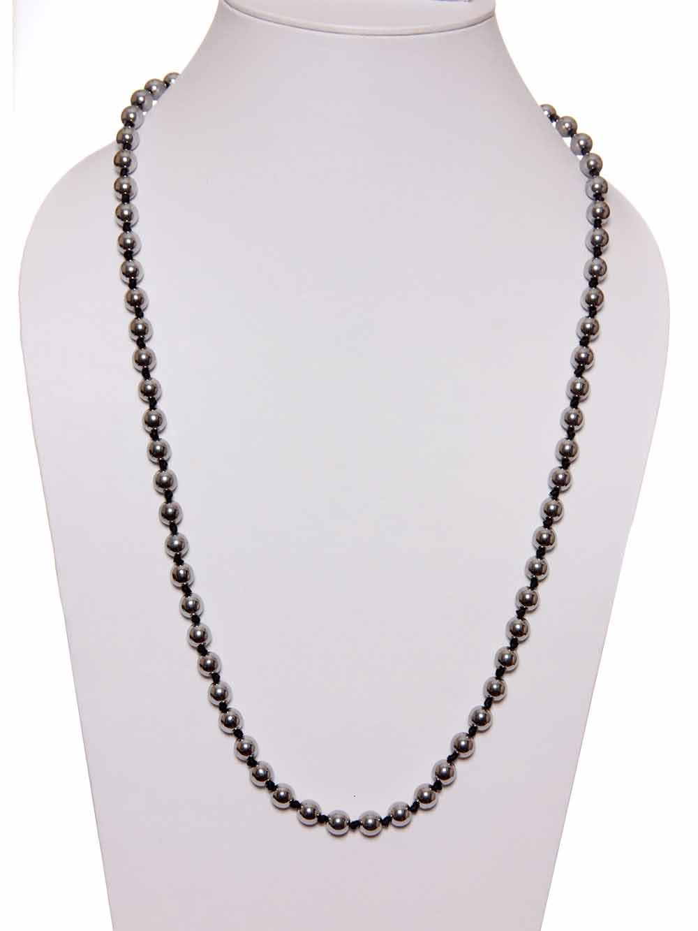 1-71.jpg Certified Round Beads Crystal Chrysoprase Stone Semi Precious Necklace - Image 1