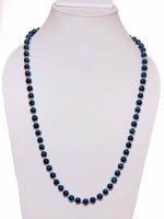 Certified Round Beads Multi Chrysoprase Stone Semi Precious Necklace