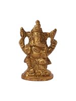 Home Decore Small Size Brass Ganesh Statue
