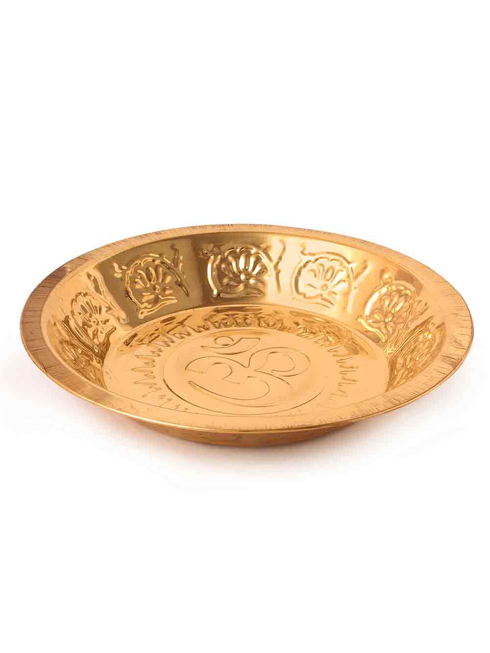 11045.jpg Home Decore Brass Om Parath 23cm - Image 1