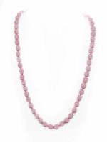 Beautiful Rose Quartz Powerful Energy Semi Precious Stone Necklace - Image 2