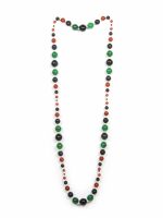 Natural Healing Chakra Crystal Onyx & Quartz Semi Precious Necklace - Image 2