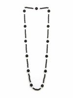 Genuine Certified Crystal Onyx Quartz Stone Semi Precious Necklace - Image 2