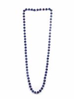 Genuine Round Beads Crystal Chrysoprase Stone Semi Precious Necklace - Image 2