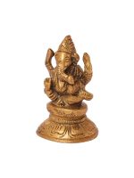 Home Decore Medium Size Brass Ganesh Statue - Image 2