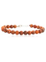 Natural Healing Chakra Agate Semi Precious Bracelet Increases Courage - Image 2