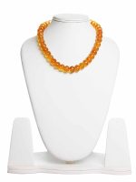 Genuine Reiki Healing Chakras Citrine Semi Precious Stone Necklace