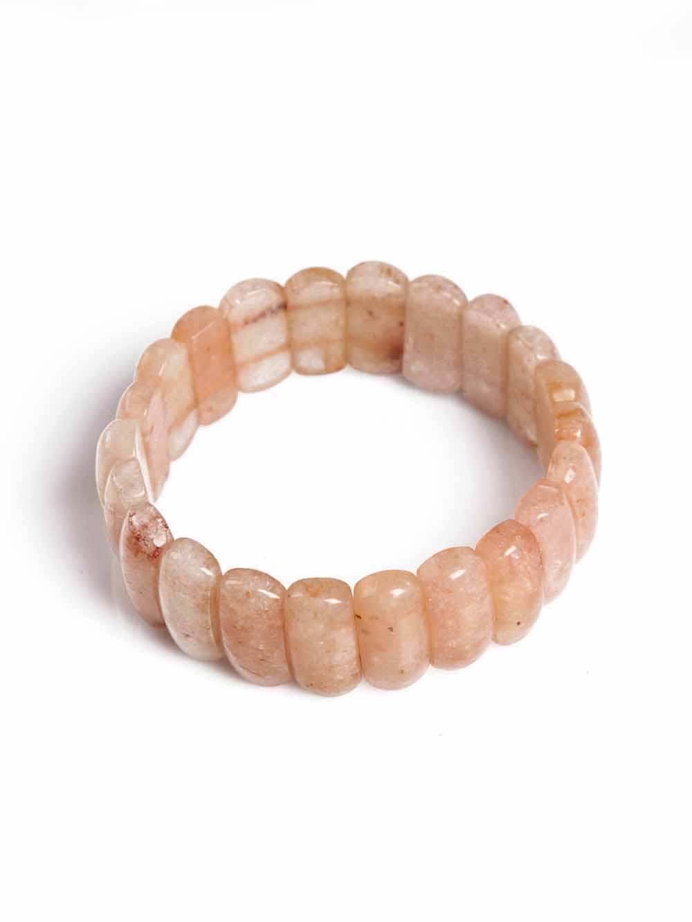 3002.jpg Jade Yellow Healing Reiki Crystal Semi Precious Bracelet Bring Harmony - Image 1