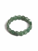 Genuine Green Aventurine Heart Chakra Semi Precious Gemstone Bracelet