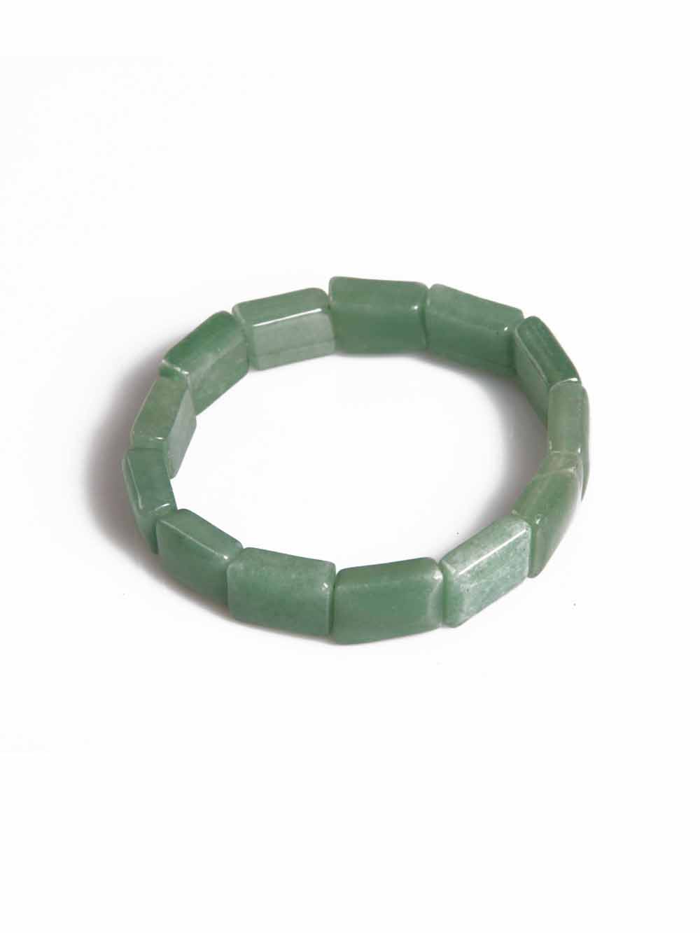 3007.jpg Genuine Heart Chakra Semi Precious Stone Bracelet Attracts Love - Image 1