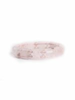 Natural Pink Crystal Semi Precious Stone Bracelet Releases Impurities - Image 2