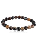 Natural Strange Power Evil Eye Semi Precious Stone Protection Bracelet