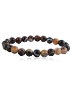 Natural Strange Power Evil Eye Semi Precious Stone Protection Bracelet - Image 2