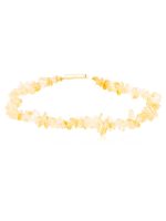 Natural Carnelian Semi Precious Stone Chips Bracelet Help Eye Problems