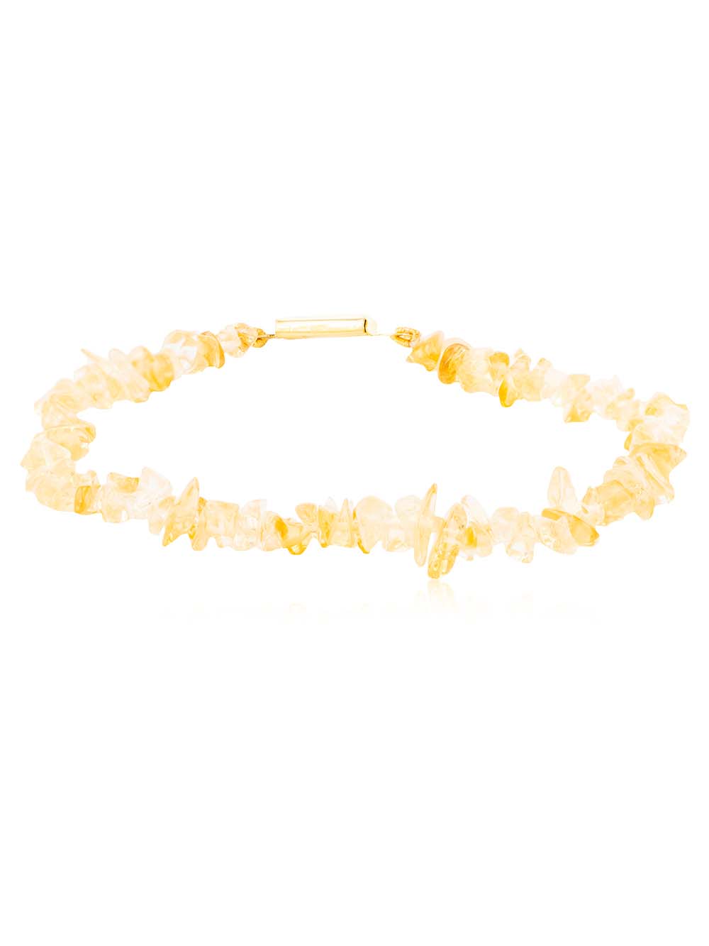 3064.jpg Natural Carnelian Semi Precious Stone Chips Bracelet Help Eye Problems - Image 1