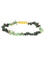 Natural Reiki Healing Emrald Semi Precious Stone Attracting Bracelet