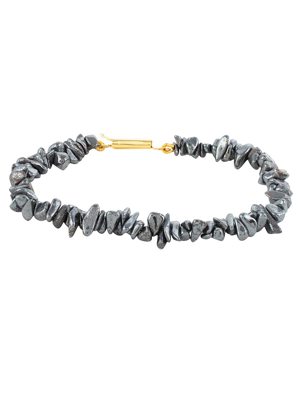 3071.jpg Natural Black Reiki Hematite Semi Precious Gemstone Bracelet For Spine - Image 1