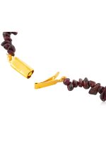 Natural Reiki Crystal Garnet Stone Semi Precious Re-energises Bracelet - Image 3