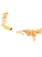 Original Healing Crystal Peach Pearl Semi Precious Gemstone Bracelet - Image 3