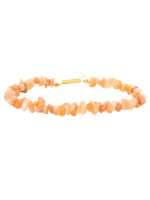 Genuine Healing Crystal Moonstone Semi Precious Stone Chips Bracelet - Image 2