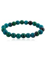 Natural Healing Chrysocolla Semi Precious Stone Bracelet For Arthritis