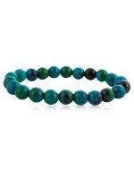 Natural Healing Chrysocolla Semi Precious Stone Bracelet For Arthritis - Image 2