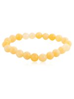Natural Reiki Healing Calcite Semi Precious Stone Bracelet For Bones