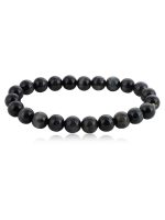Natural Healing Crytal Black Tiger Eye Semi Precious Stone Bracelet