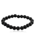 Natural Reiki Crystal Obsidian Semi Precious Stone Loving Bracelet