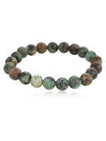 Genuine Healing Reiki African Turquoise Semi Precious Stone Bracelet