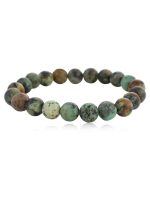 Genuine Healing Reiki African Turquoise Semi Precious Stone Bracelet - Image 2
