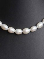 Genuine Suzni Fresh Water Pearl Reiki Crystal Chakra Gemstone Necklace - Image 4