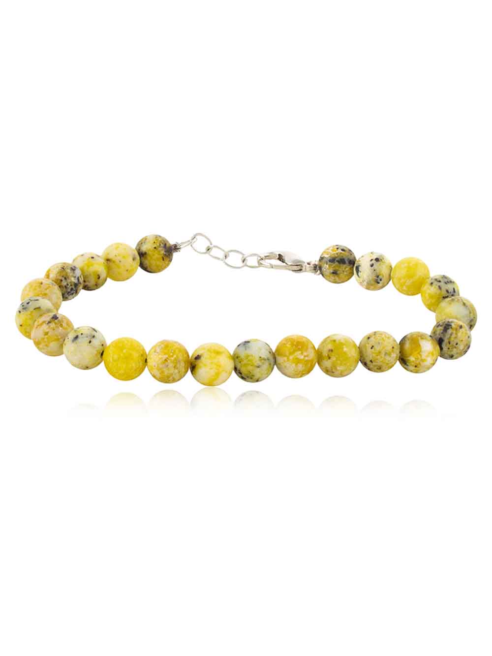41.jpg Natural Serpentine Semi Precious Gemstone Bracelet Healing Energy - Image 1