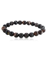 Genuine Healing Crytal Sulemani Agate Semi Precious Stone Bracelet