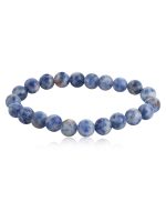 Genuine Healing Crytal Blue Sodalite Semi Precious Stone Bracelet