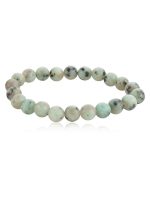 Natural Crystal Moonstone Semi Precious Stone Stretchable Bracelet