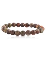Genuine Reiki Polychrome Jasper Semi Precious Stone Passion Bracelet - Image 2