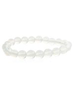 Genuine Healing Crystal White Opalite Gemstone Semi Precious Bracelet - Image 2